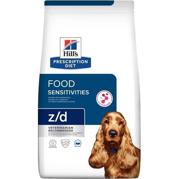 Hill's Prescription Diet Food Sensitivites Z/D - Cibo Secco Per Cani - 10 Kg-image