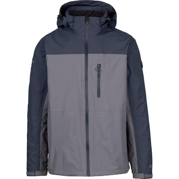 Trespass - Giacca "Curbridge"" Impermeabile Da Uomo TP6491 (S) (Grigio Tempesta)"-image