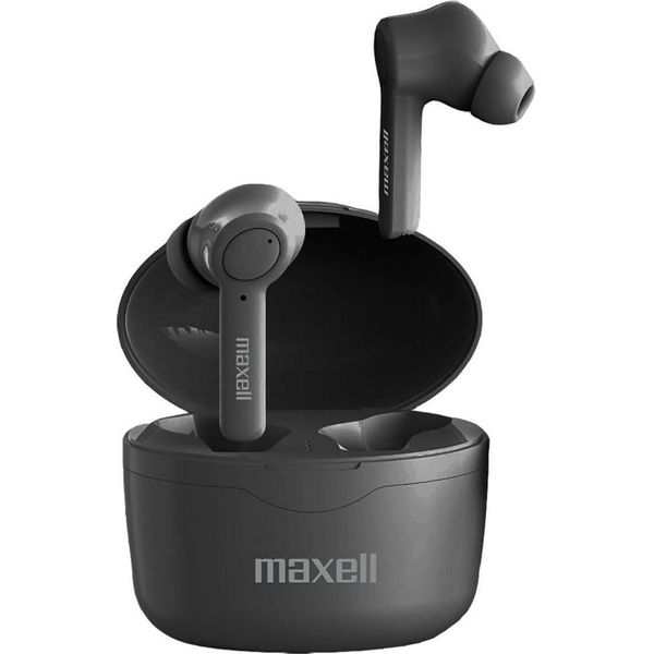 Maxell Bass 13 Sync Up Wireless Bluetooth In-Ear Headphones With Charging Case Black-image