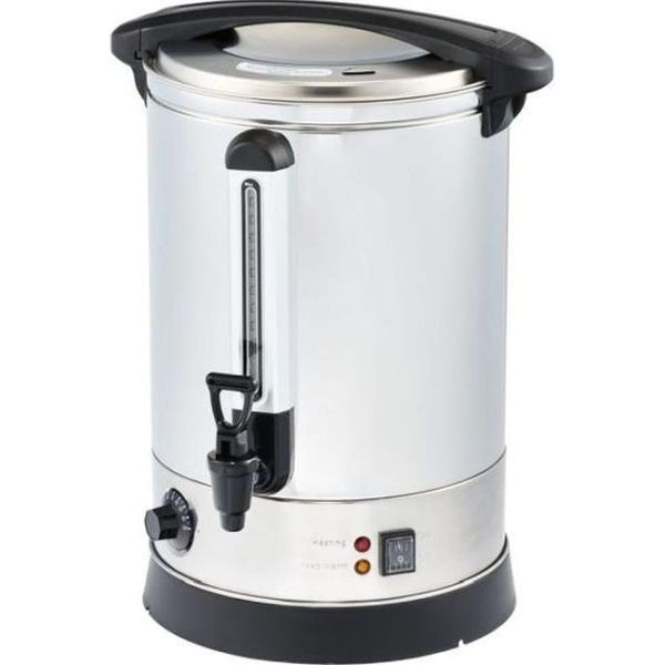 Erogatore Professionale Di Acqua Calda Da 10 Litri - Per Vin Brulé E Tè, Con Termostato 30°-110°C-image