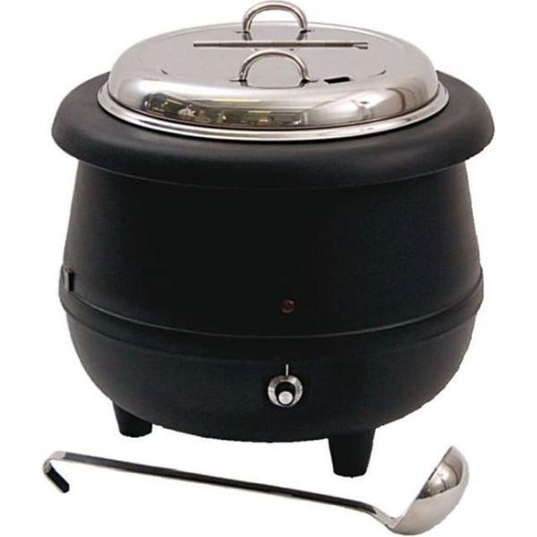 Pentola Elettrica Per Zuppa Da 10 Litri, Mestolo Incluso-image
