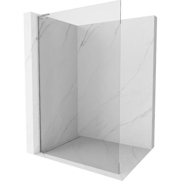 Mexen Kioto L Parete Doccia Walk-In 120 X 200 Cm, Trasparente, Cromo - 800-120-103-01-00-image