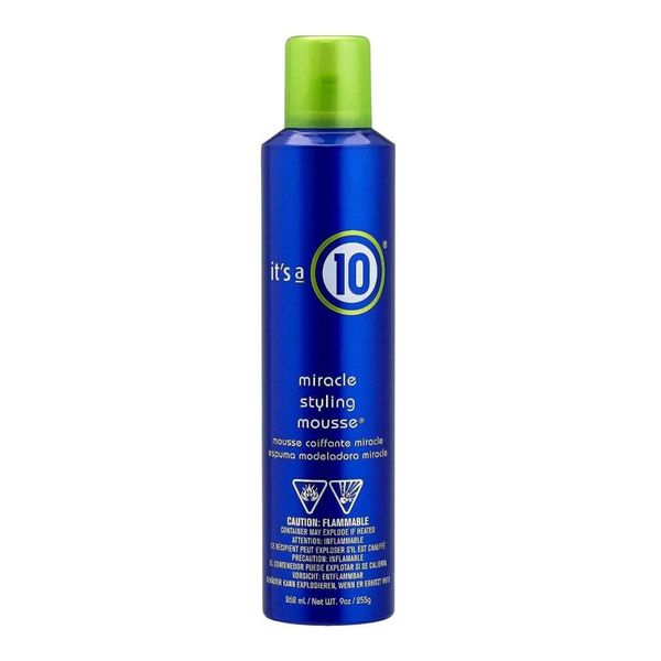 It's A 10, Miracle, Hair Styling Foam, For Volume, Medium Hold, 262 Ml-image