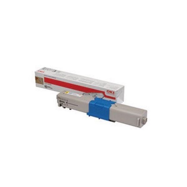 Oki Tonerpatrone - Oki 44973533, 1500 Seiten, Laser, Gelb (16.10.8047)-image
