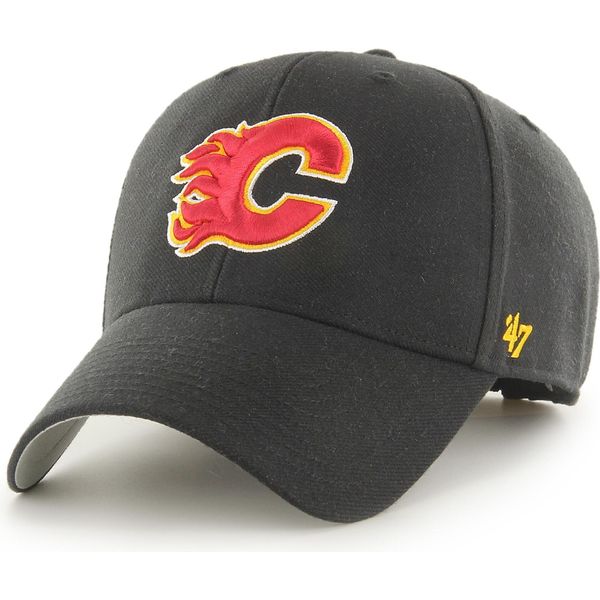 47 Brand Cap Regolabile - Nhl Calgary Flames Schwarz-image