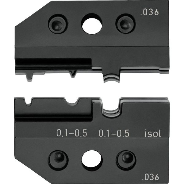 Knipex 97 49 21 Filiere Di Crimpatura Per Connettori Isolati E Non Isolati-image