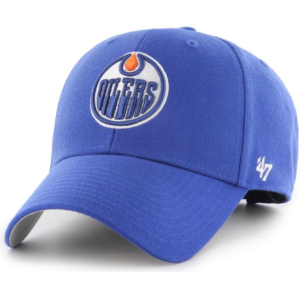 47 Berretto Regolabile Di Marca - Nhl Edmonton Oilers Royal-image