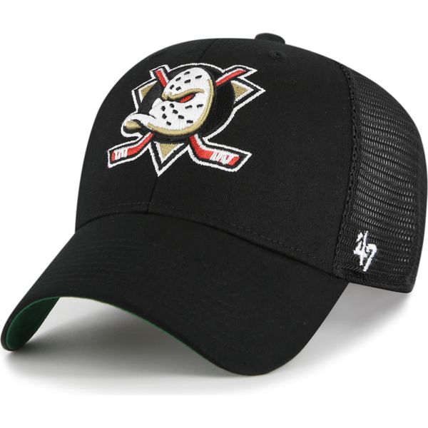 47 Brand Trucker Cap - Branson Nhl Anaheim Ducks Nero-image