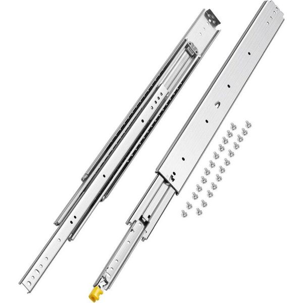 Guide Per Cassetti Pesanti 812 Mm - Guide A Estrazione Totale Con Cuscinetti A Sfera - Portata 226 Kg-image