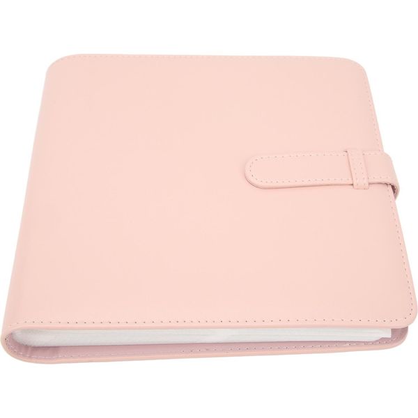 Album Fotografico In Finto Cuoio, Album Fotografico, 288 Tasche, 7,6 Cm, Grande Capacità Per 12 (Rosa)-image