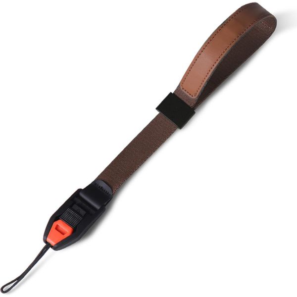 Plyisty Cinghia A Mano Per Fotocamera, Cinghia A Mano Con Sgancio Rapido Magnetico Regolabile Per Fotografi, Fotocamere Digitali Dslr Slr Mirrorless, Binocoli, Binocoli (Marrone)-image