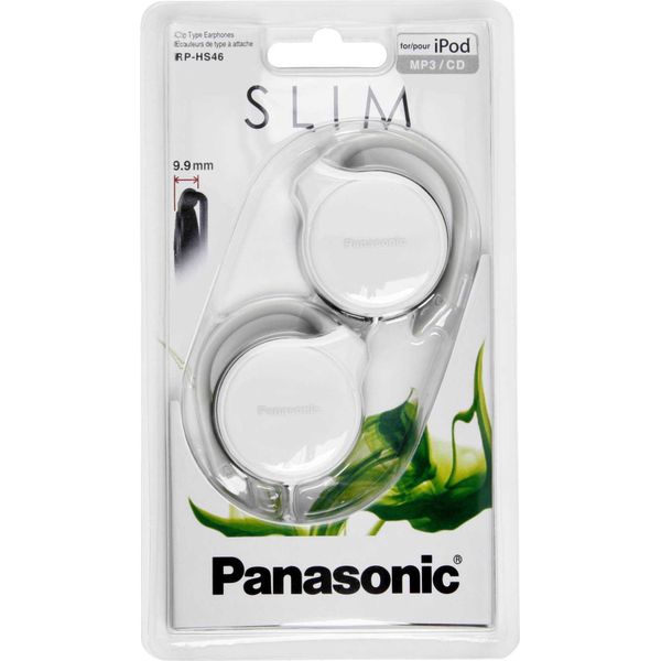 Panasonic RP-HS46E - Cuffie - On-Ear - A Clip - Con Cavo - Spina Da 3,5 Mm-image