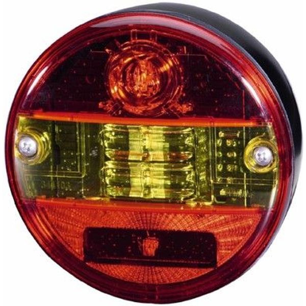 Fanale Posteriore Destro 24 V Led Hella Competenza Luminosa Adatta A Daf E Altri-image