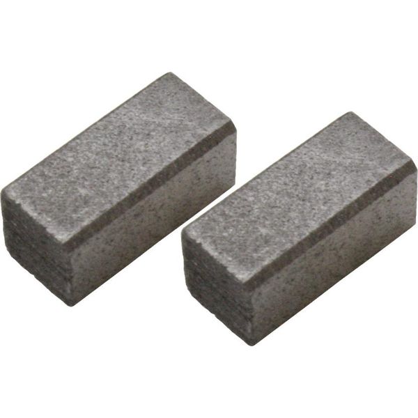 2X Spazzole Di Carbone Per Dewalt 6,3 X6,3 X13,5 Mm-image