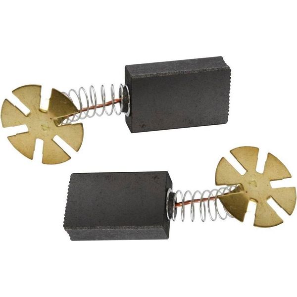 2X Spazzole Di Carbone Per Aeg 8X16X25,5/27 Mm-image