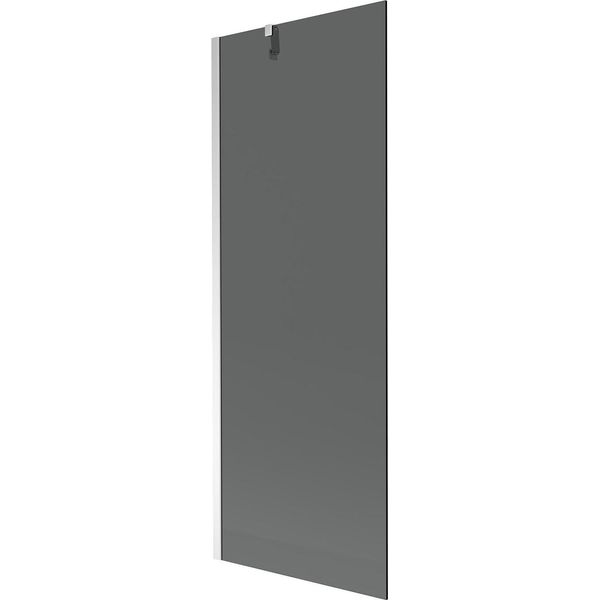 Mexen Next Paratia Per Vasca Da Bagno A 1 Anta 70 X 150 Cm, Grafite, Cromo - 895-070-000-00-40-01-image