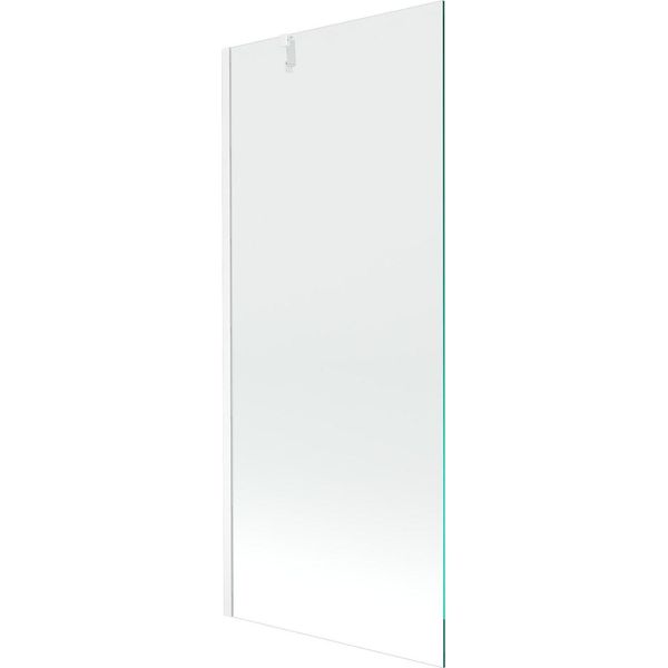 Mexen Next Paratia Doccia A 1 Anta 80 X 150 Cm, Trasparente, Bianco - 895-080-000-00-00-20-image