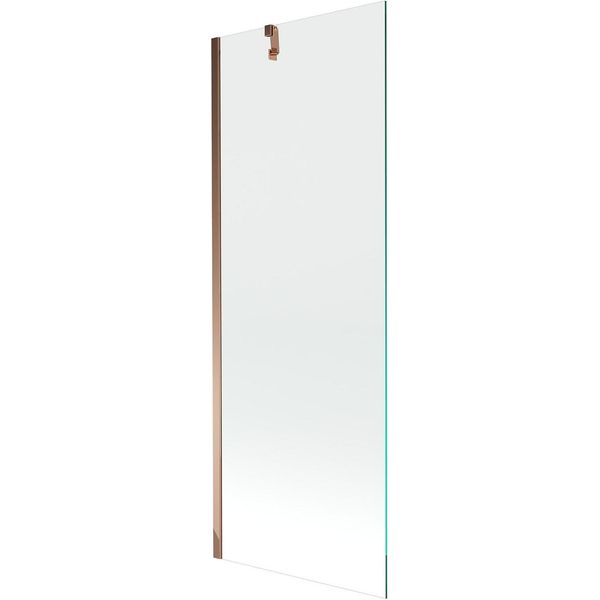 Mexen Next Paratia Per Vasca Da Bagno A 1 Anta 70 X 150 Cm, Trasparente, Oro Rosa - 895-070-000-00-00-60-image