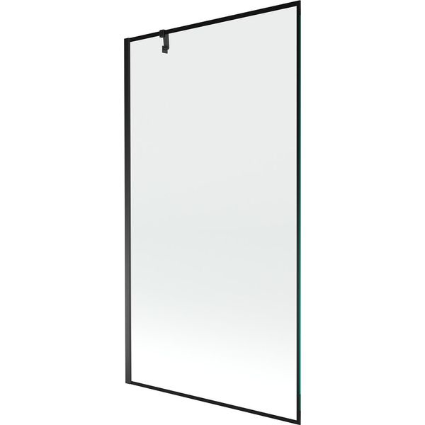 Mexen Next Paratia Doccia A 1 Anta 100 X 150 Cm, Cornice Nera, Nero - 895-100-000-00-70-70-image
