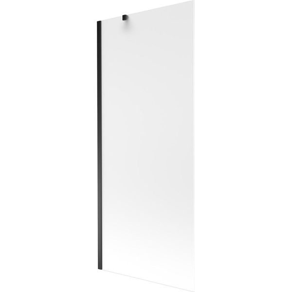 Mexen Next Paravento Da Bagno 1-Anta 80 X 150 Cm, Opaco, Nero - 895-080-000-00-30-70-image