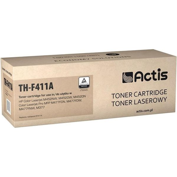 Actis TH-F411A Toner (Replacement For Hp 410A CF411A; Standard; 2300 Pages; Cyan)-image