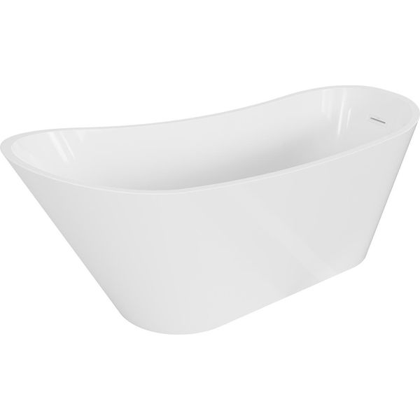 Mexen Alta Vasca Da Bagno Autoportante 170 X 75 Cm, Bianca, Troppopieno Bianco - 52141707500-20-image