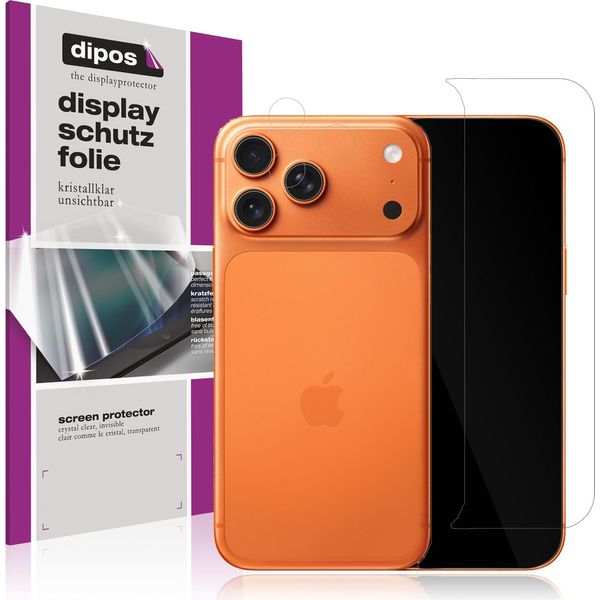 4X Pellicola Protettiva Per Apple Iphone 17 Pro Mit Kameraschutz Protezione Schermo Claro Display Dipos-image