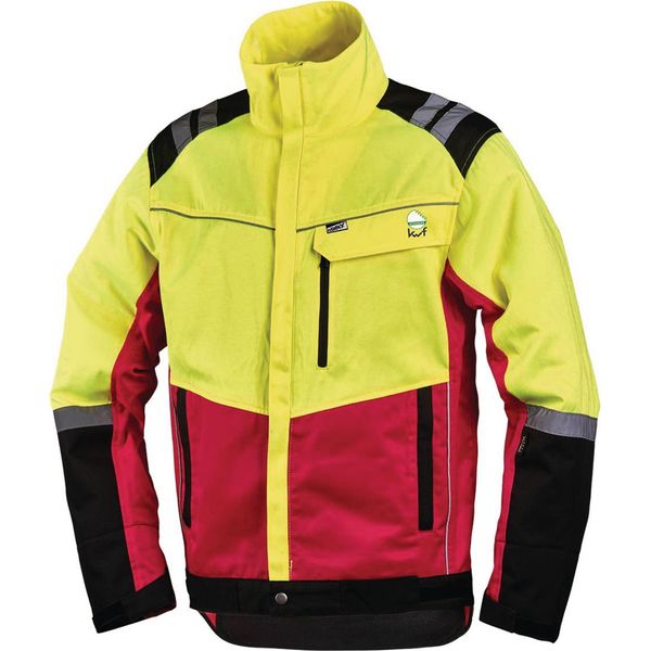 Giacca Di Protezione Forestale Comfort Taglia Xxl Giallo Neon/Rosso-image