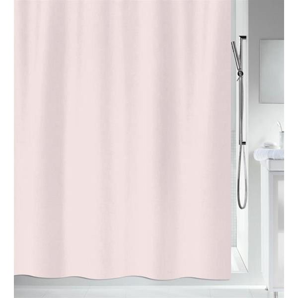 Spirella Tenda Da Doccia Antimuffa - Antibatterica, Lavabile, Impermeabile - Poliestere, "Primo "" 180X180Cm Rosa"-image