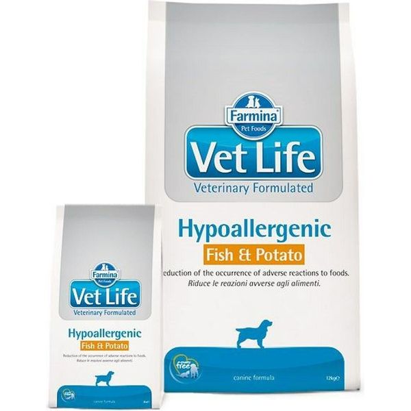 Farmina Vet Life Hypoallergenic Fish & Potato Dog 12 Kg-image