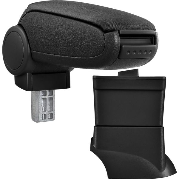 Bracciolo In And Outdoormatch Howell - Per Fiat 500 2007-2015 - Tessuto - Nero-image