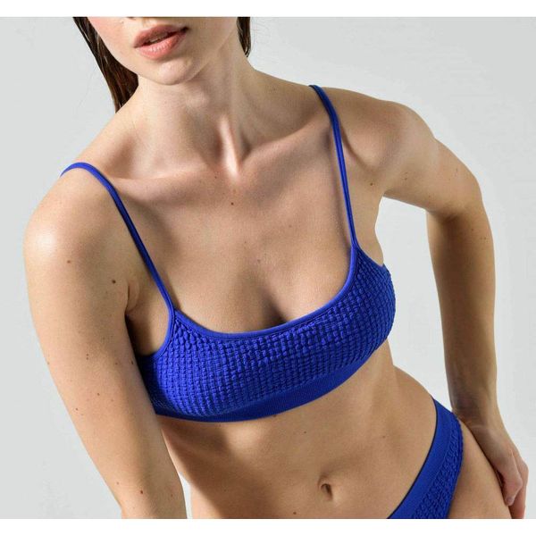 Bmymoon Top Brisa Top Bikini Blu S-M Donna Blu S-M-image