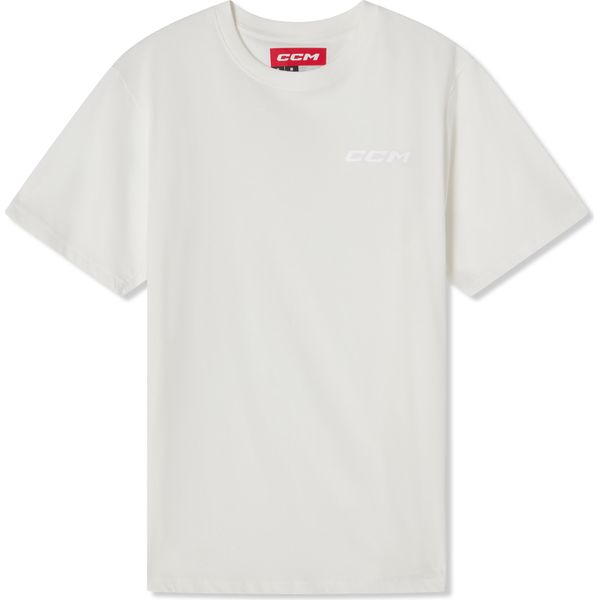 Maglietta Ccm Casual Tee Senior Weiss L-image
