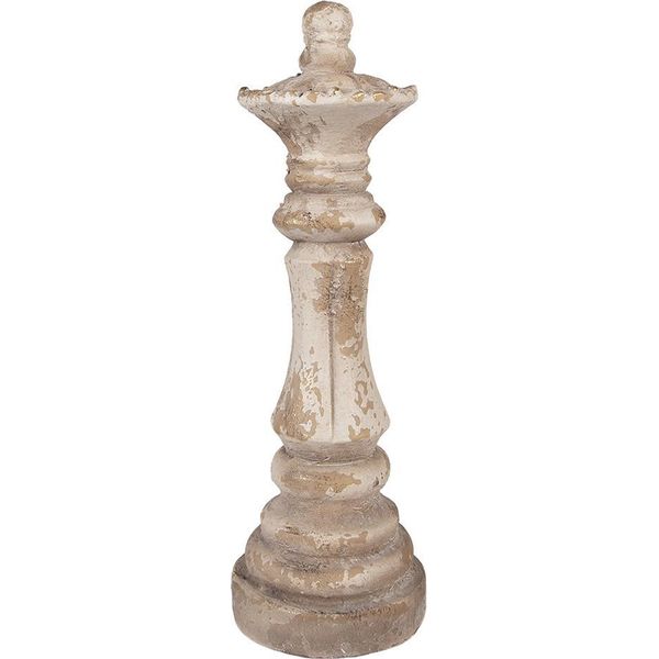 Decorazione Clayre & Eef Ø 13X40 Cm Ceramica Beige-image