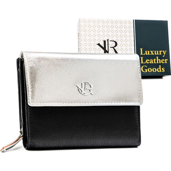 Borsa Da Donna Sk. RV-786-SLA-4859 ARGENTO-NERO-image