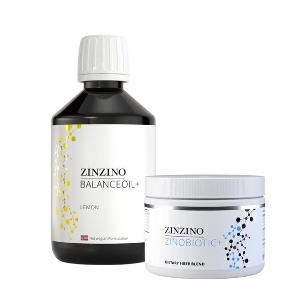 Zinzino Pacchetto Duo - Balanceoil+ Lemon 300Ml + Zinobiotic+-image