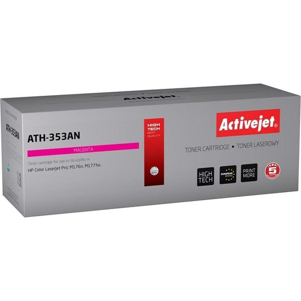 Activejet ATH-353AN Toner (Replacement For Hp CF353A; Supreme; 1100 Pages; Magenta)-image