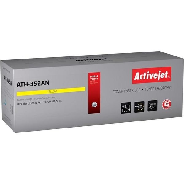 Activejet ATH-352AN Toner (Replacement For Hp 205A CF352A; Supreme; 1100 Pages; Yellow)-image