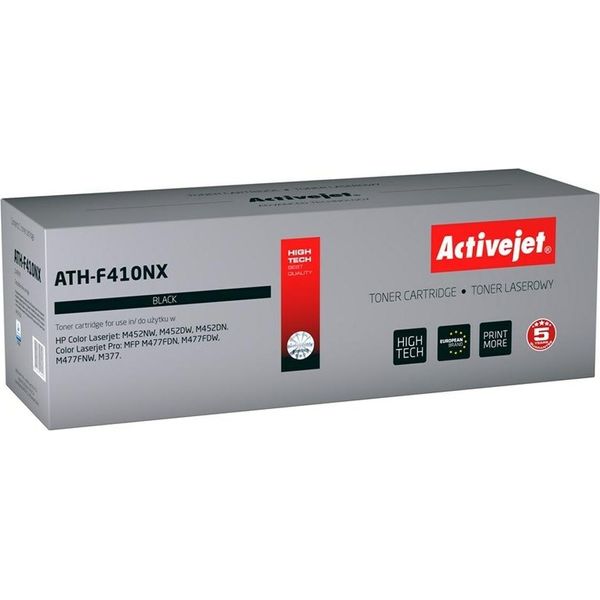 Activejet ATH-F410NX Toner (Replacement For Hp 410X CF410X; Supreme; 6 500 Pages; Black)-image