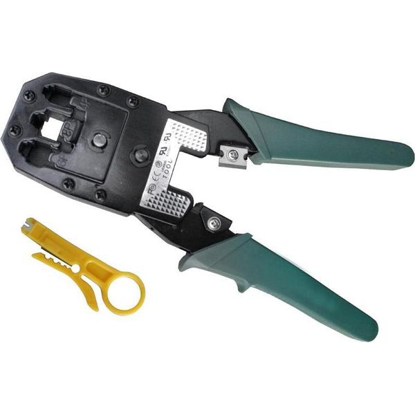 Pinza A Crimpare Per Lan, Telefono E Isdn (RJ10, RJ12, RJ45)-image