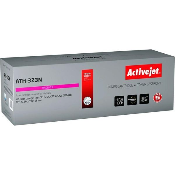 Activejet ATH-323N Toner (Replacement For Hp 128A CE323A; Supreme; 1300 Pages; Magenta)-image