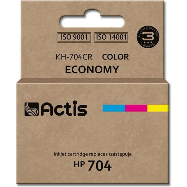 Actis KH-704CR Ink (Replacement For Hp 704 CN693AE; Standard; 9 Ml; Color)-image