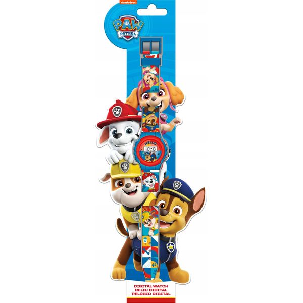 Zegarek Cyfrowy Paw Patrol Dla Dzieci - Oficjalny Produkt Kids Licensing-image
