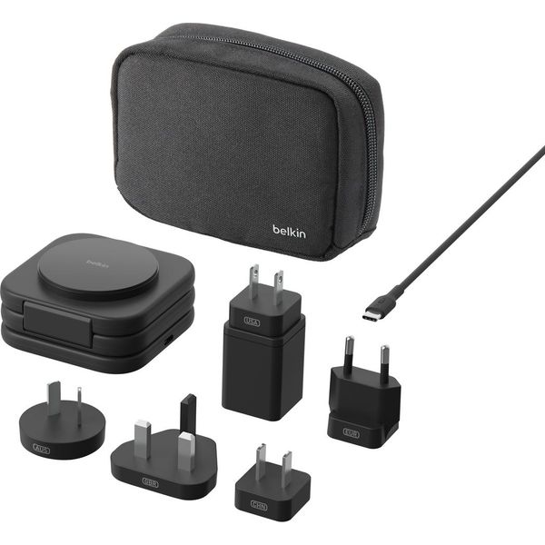 Belkin Boostcharge Pro Cuffie, Smartphone, Orologio Intelligente Nero Usb Carica Wireless Ricarica Rapida Interno-image