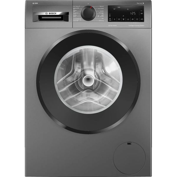 Lavatrice Bosch | WGG244RFSN | Classe Di Efficienza Energetica A | Caricamento Frontale | Capacità Di Lavaggio 9 Kg | 1400 Giri/Minuto | Profondità 59 Cm | Larghezza 59,8 Cm | Display | Led | Grigio-image