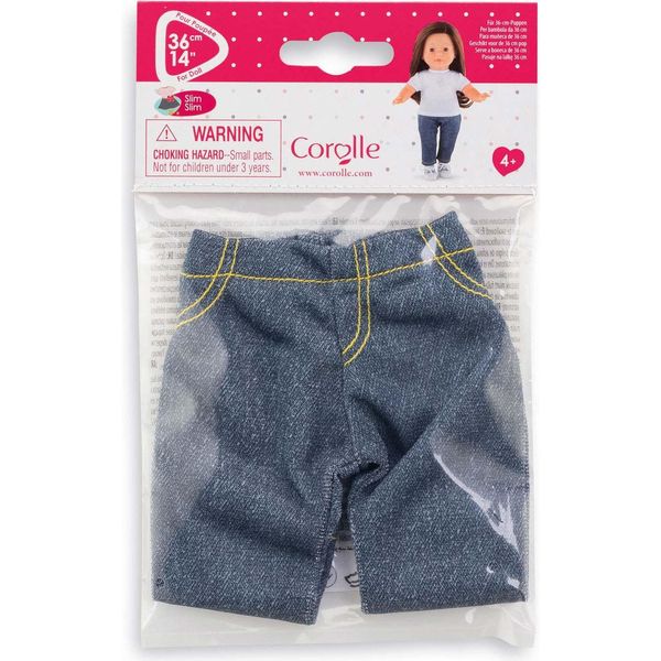 Pantaloni Corolle Mc Jeans, Jeans, Pantaloni, Vestiti, Vestiti Per Bambole, Bambola, Per Tutte Le Bambole Ma Corolle Da 36 Cm, 9000210010-image