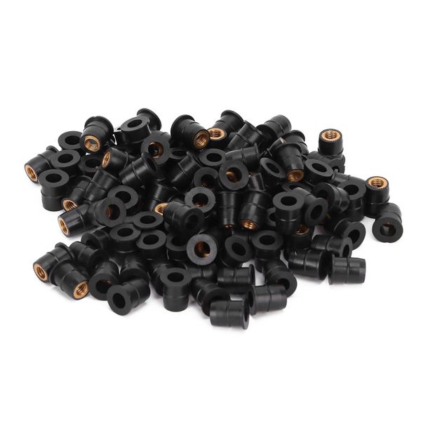 Dado Del Pozzo, Dado Di Gomma, Assortimento Di Dadi Del Pozzo, Dado Universale Del Pozzo, Dado Del Pozzo M6, Parti Del Motociclo-image