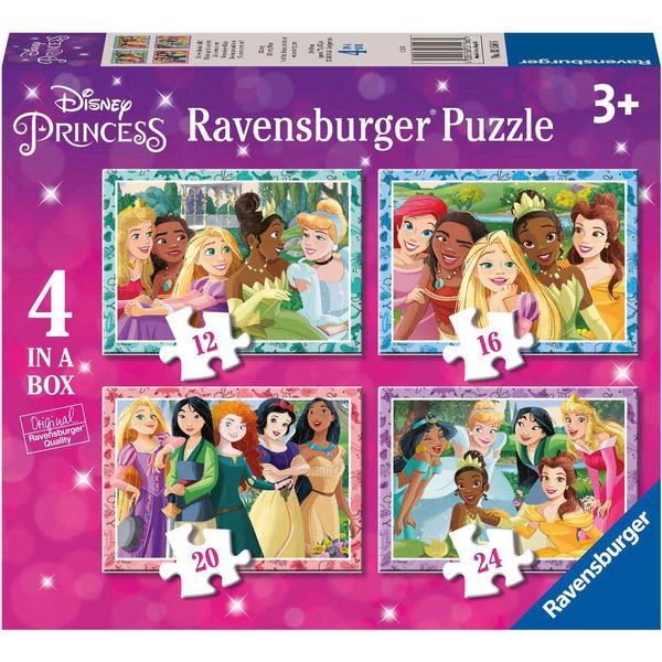 Ravensburger - Puzzle Della Principessa 4In1-image