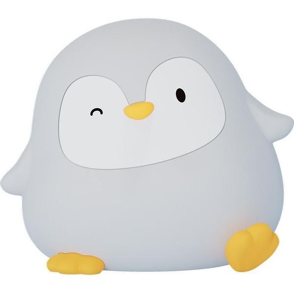 Inf Luce Notturna Pinguino, Lampada Silicone A Tocco, Cambia Colore, Luce Calda-image