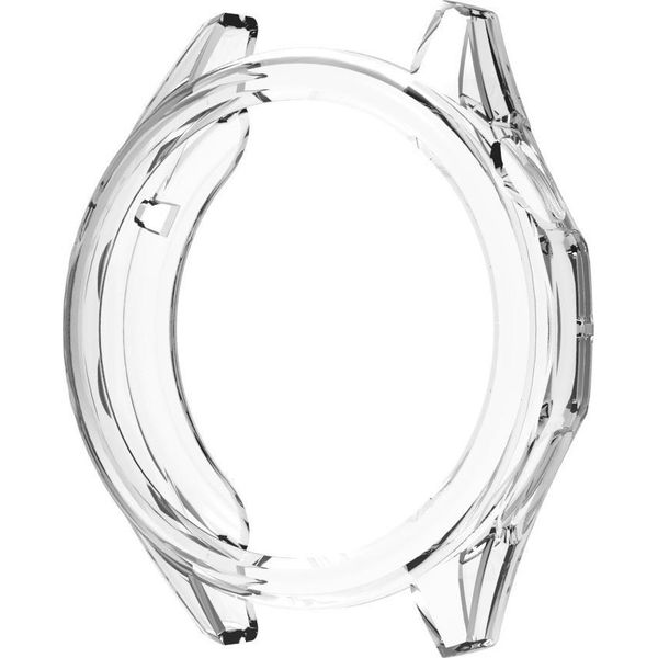 Inf Tpu Mezza Custodia Protettiva 41Mm Per Huawei Watch GT6 Trasparente + Bianco-image